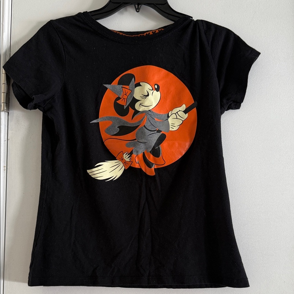 Disney Black and Orange Witch Kids T-Shirt